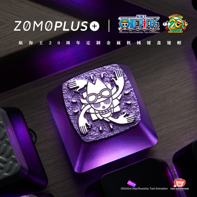 ONE PIECE ROBIN ALUMINUM ARTISAN KEYCAP – ZOMOPLUS