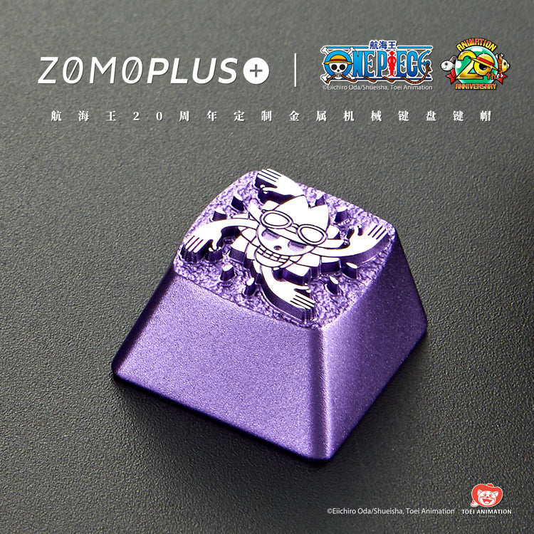 ONE PIECE ROBIN ALUMINUM ARTISAN KEYCAP – ZOMOPLUS